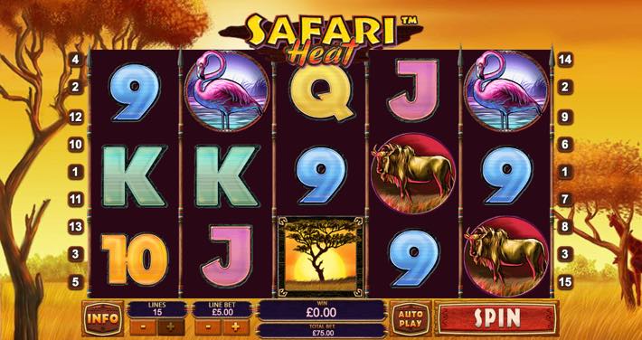 Safari Heat slot